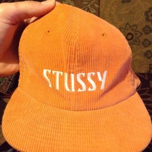 Authentic Stussy leather strap back